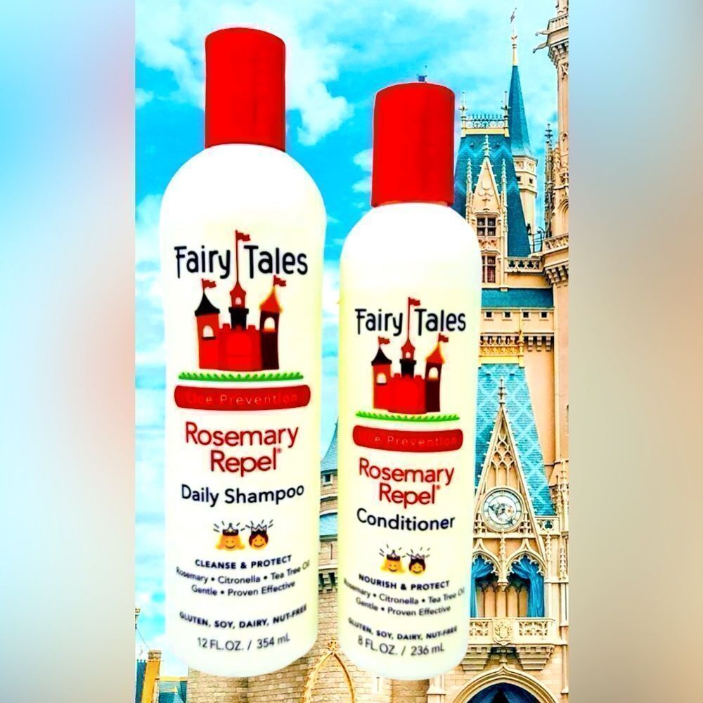 Fairy Tales Rosemary Repel Daily Shampoo 12.oz & Conditioner 8oz. Duo~Sealed New